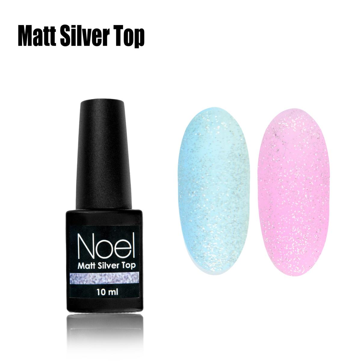 Matt silver top