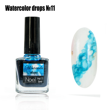 Watercolor drops 11123