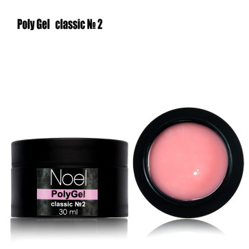 Poly Gel classic №2 полигель для наращивание ногтей Noel™133