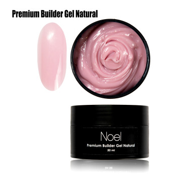 Premium builder gel Natural гель-желе для наращивание ногтей Noel™1231