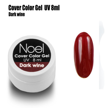 Cover color gel UV Dark wine