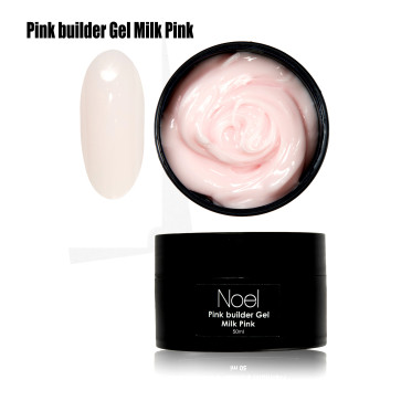 Premium builder gel Milk гель-желе для наращивание ногтей Noel™1231