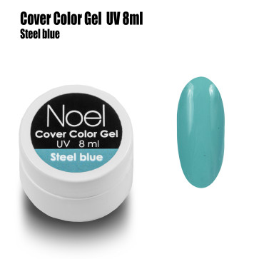 Cover color gel UV Steel blue