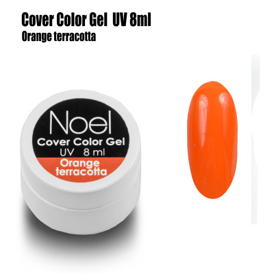 Cover color gel UV Orange terracota