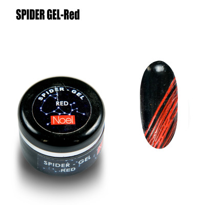 Spider Gel Red гель-паутинка для дизайна ногтей Noel™
