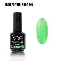 Fluid Poly Gel Neon №6 рідкий неоновий полігель Noel™