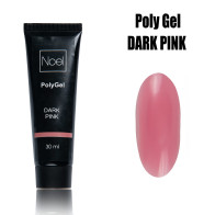 PolyGel Dark Pink полігель для нарощування нігтів Noel™