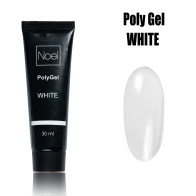 PolyGel White pink полігель для нарощування нігтів Noel™