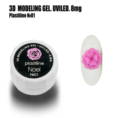 3D Modeling Gel Uviled plastilin 123232