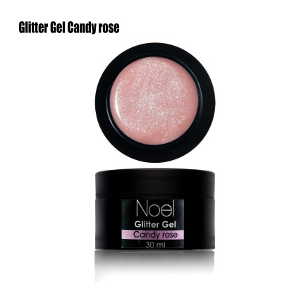 Glitter Gel Candy rose — 30ml