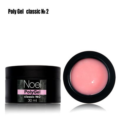 Poly Gel classic №2 полигель для наращивание ногтей Noel™133