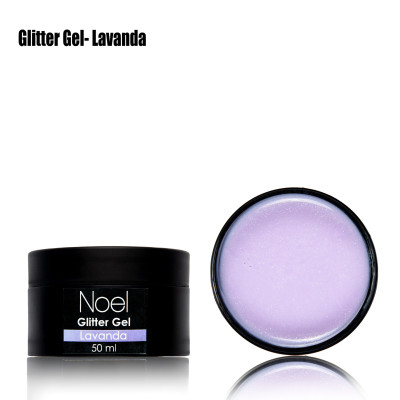Glitter Gel lavanda — 50ml
